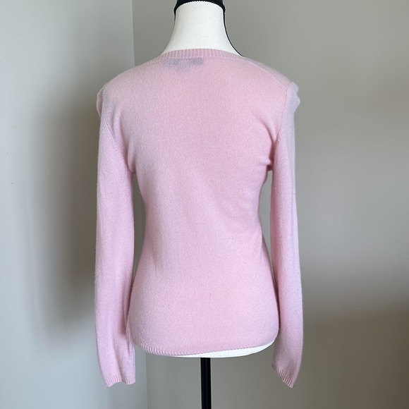 Cashmere V-neck sweater - Picture 2 of 2